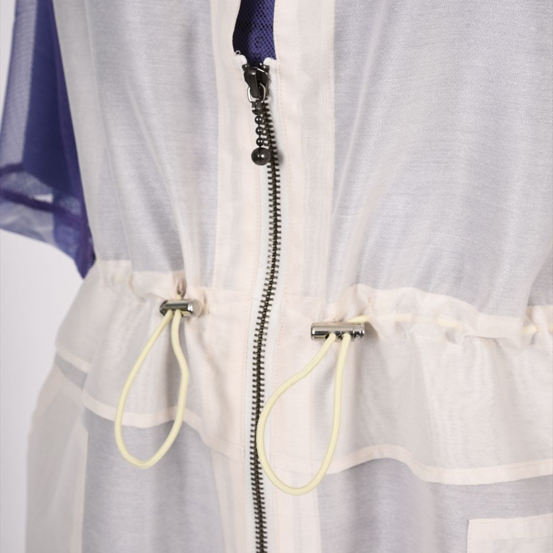 オーガンジー　ロングジレ　B DONNA　6057101