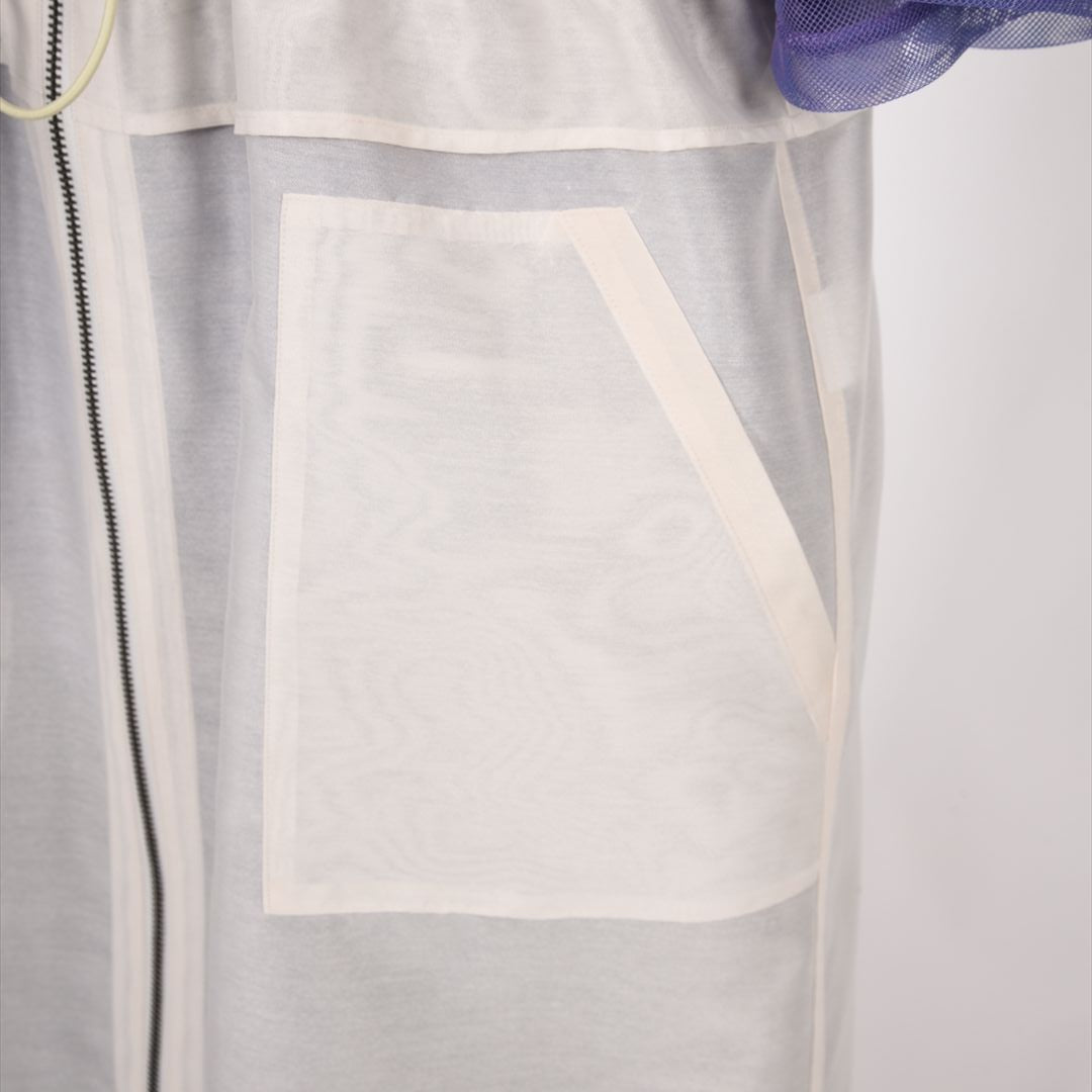 オーガンジー　ロングジレ　B DONNA　6057101