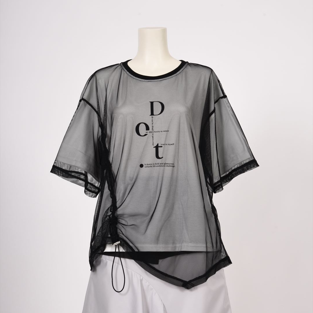 レイヤード風　カットソー　B DONNA　6052101