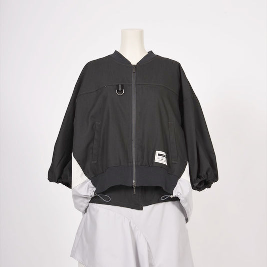 異素材使い　ブルゾン　B DONNA　6057102