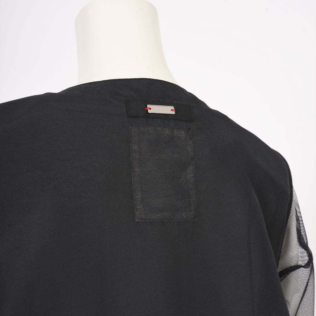 オーガンジー　ロングジレ　B DONNA　6057101