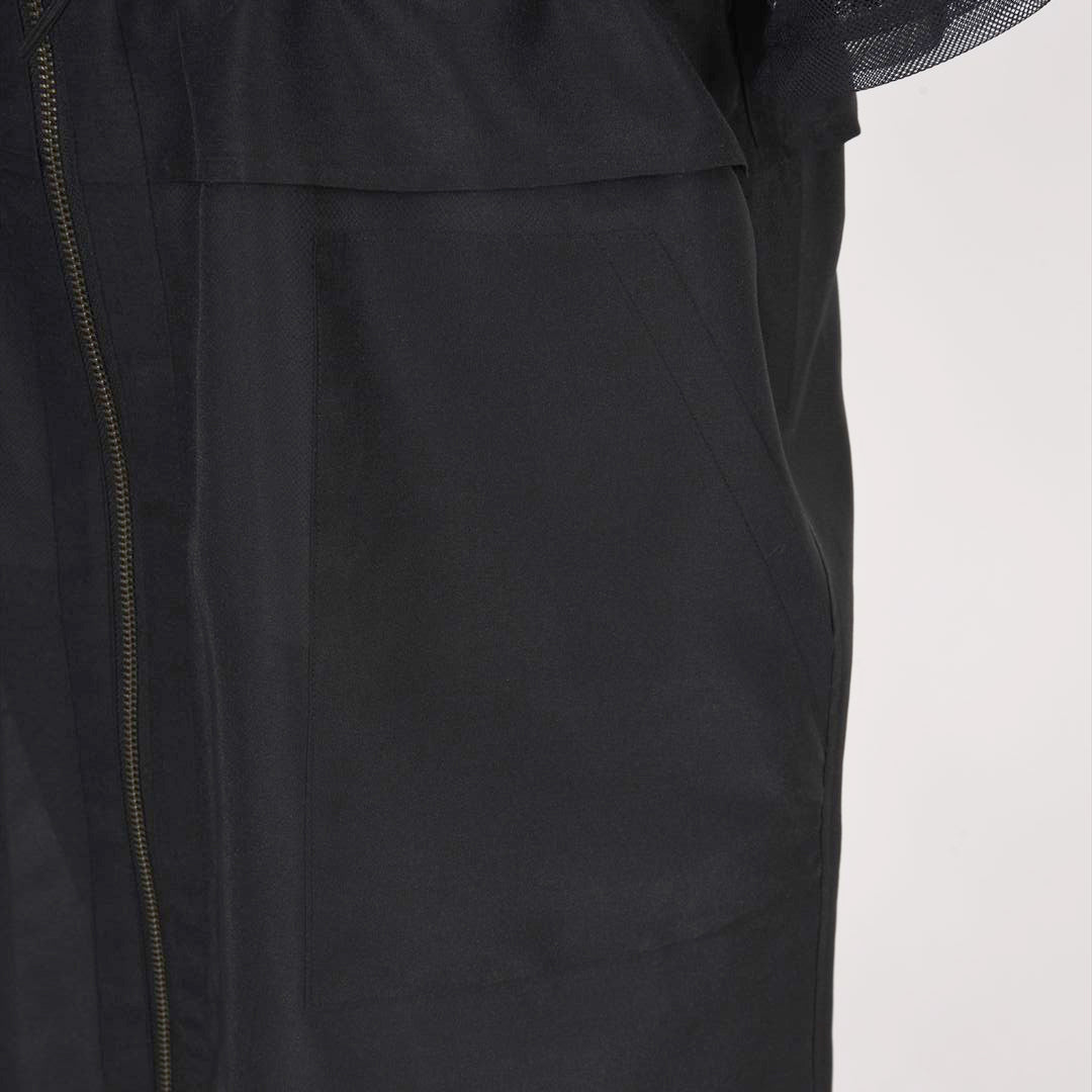 オーガンジー　ロングジレ　B DONNA　6057101