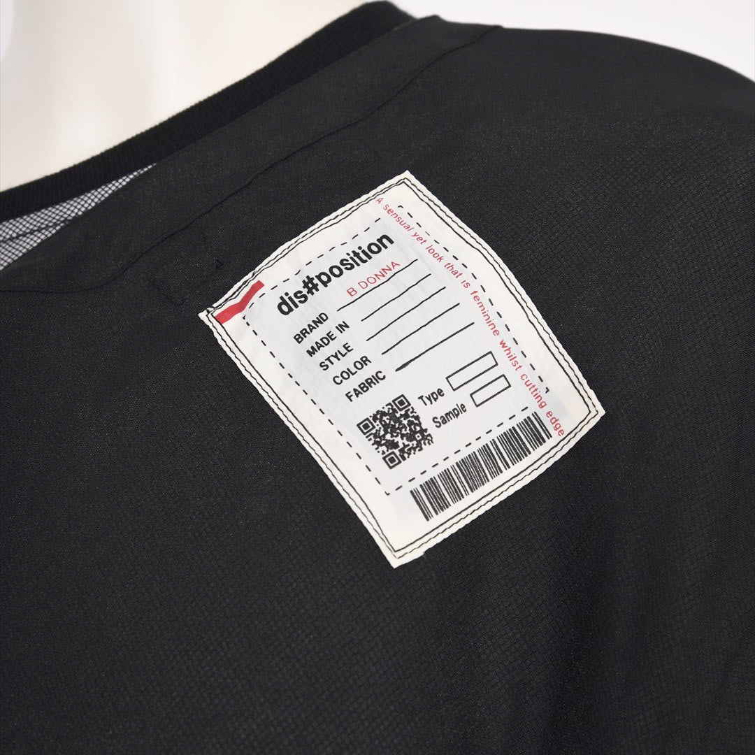 オーガンジー　ロングジレ　B DONNA　6057101