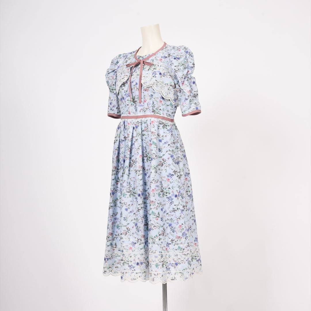 水彩花プリント　ワンピース　Dear Princess mieux　2049107