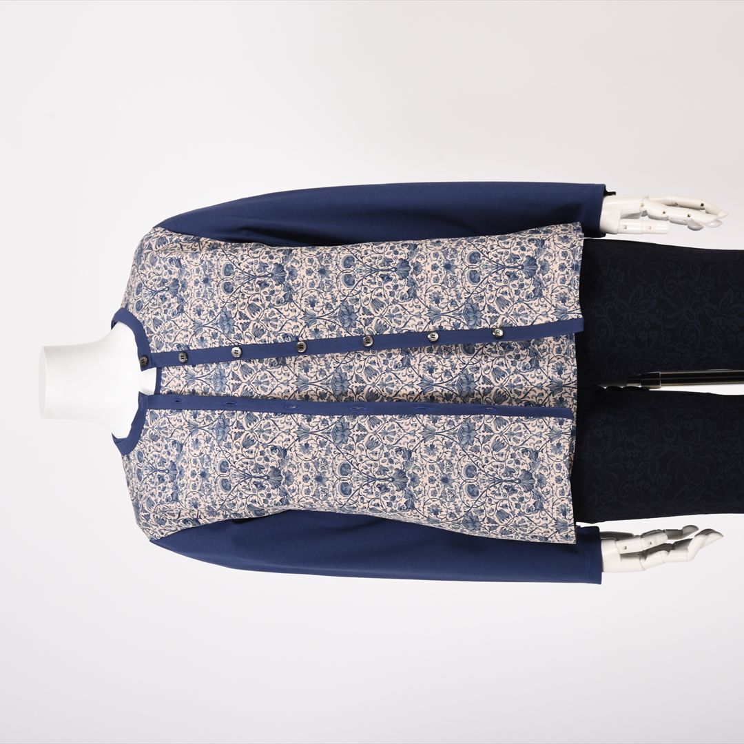 【リバティプリント】配色カットソー　MIMO MODA　2552370