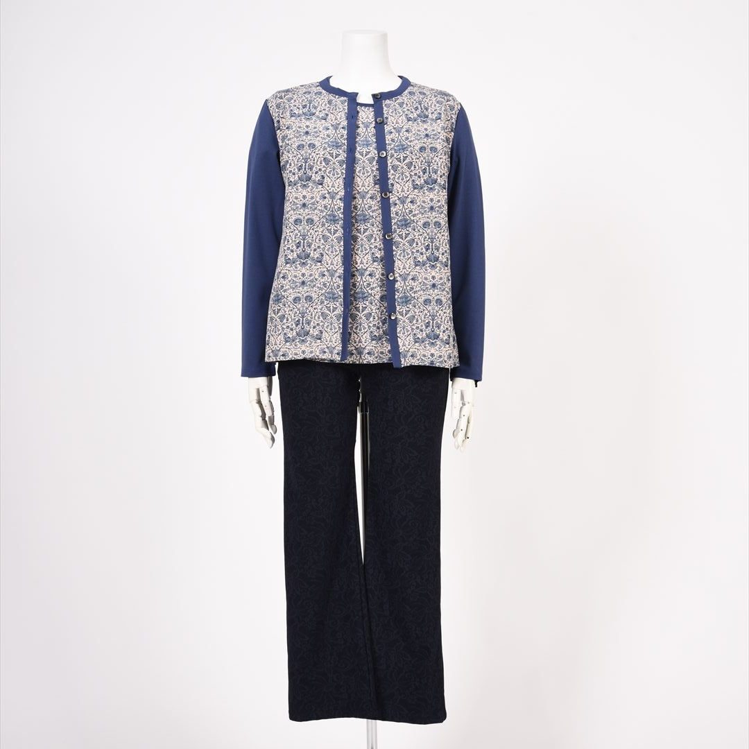 【リバティプリント】配色カットソー　MIMO MODA　2552370