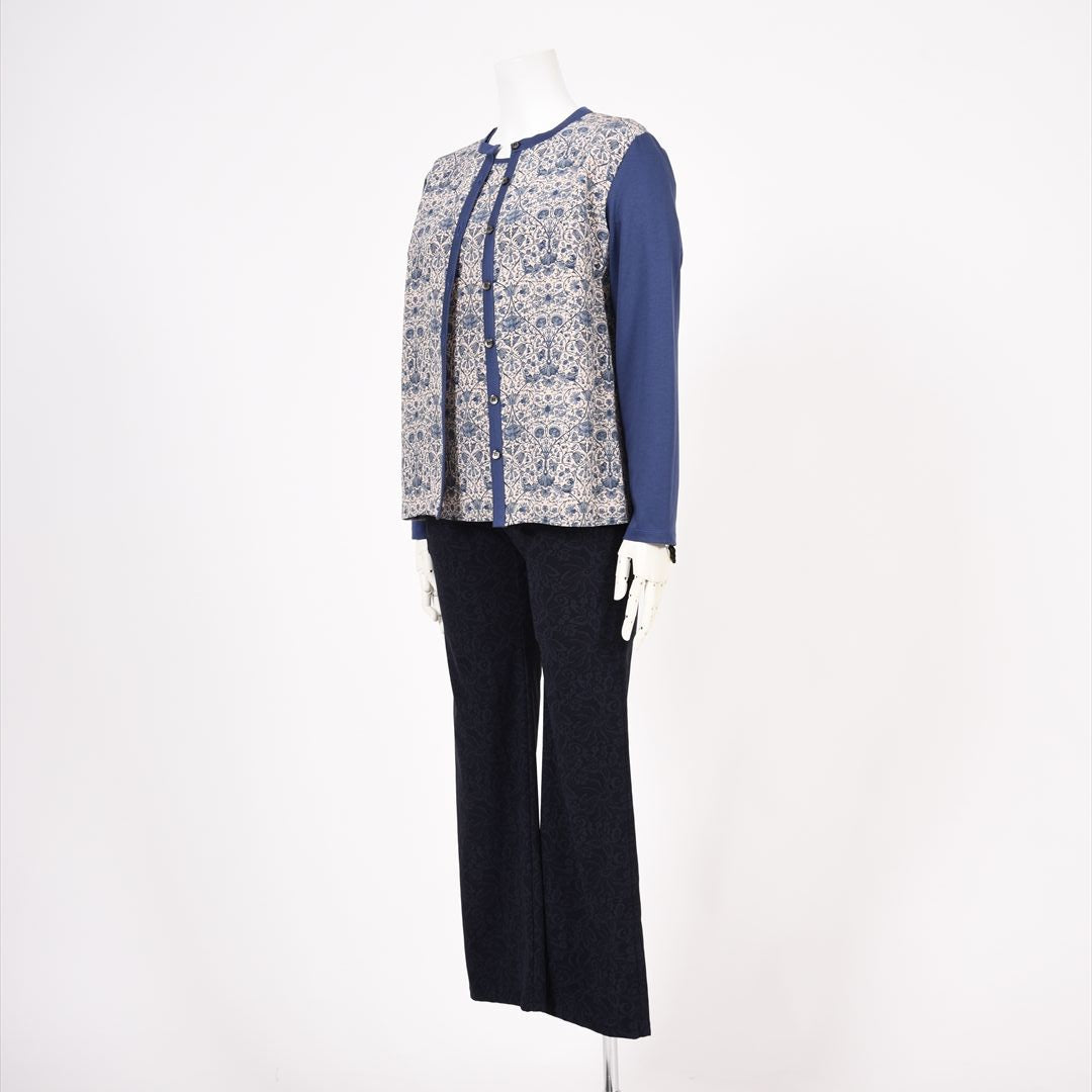 【リバティプリント】配色カットソー　MIMO MODA　2552370