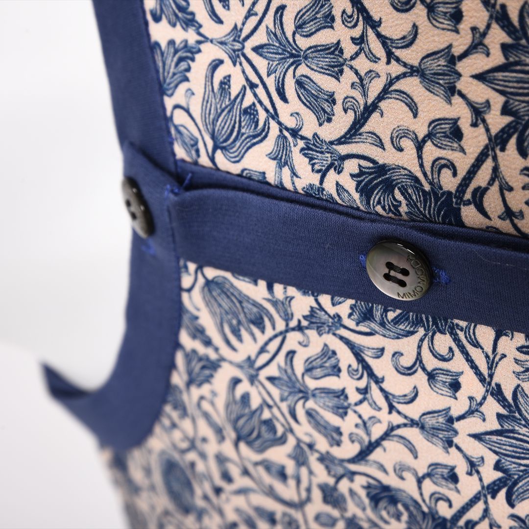 【リバティプリント】配色カーディガン　MIMO MODA　2552371