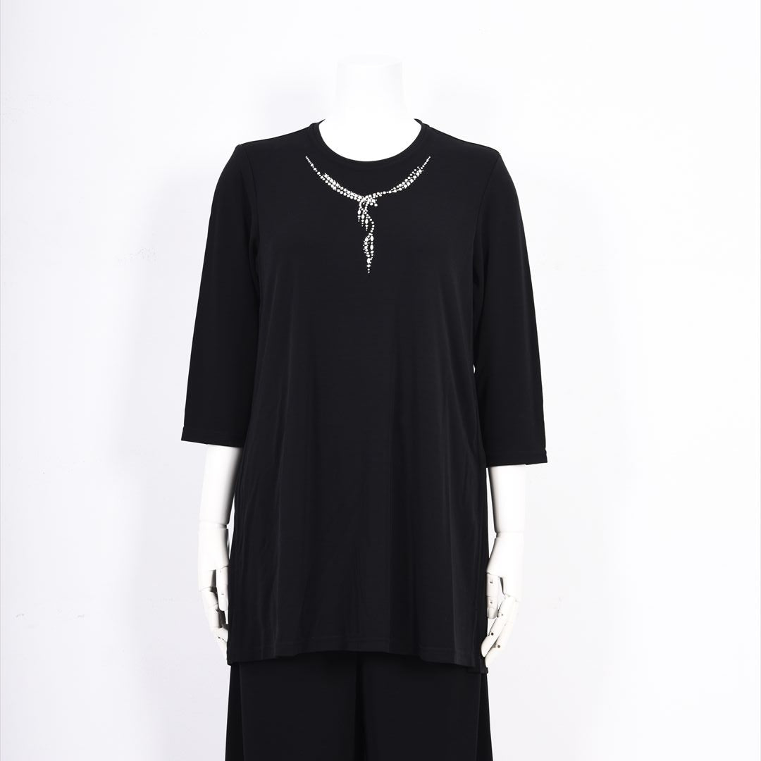 【涼感紀行】ネックレスモチーフAライン　カットソー　VALENZA　5152608