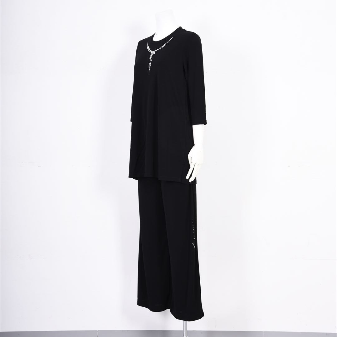 【涼感紀行】ネックレスモチーフAライン　カットソー　VALENZA　5152608