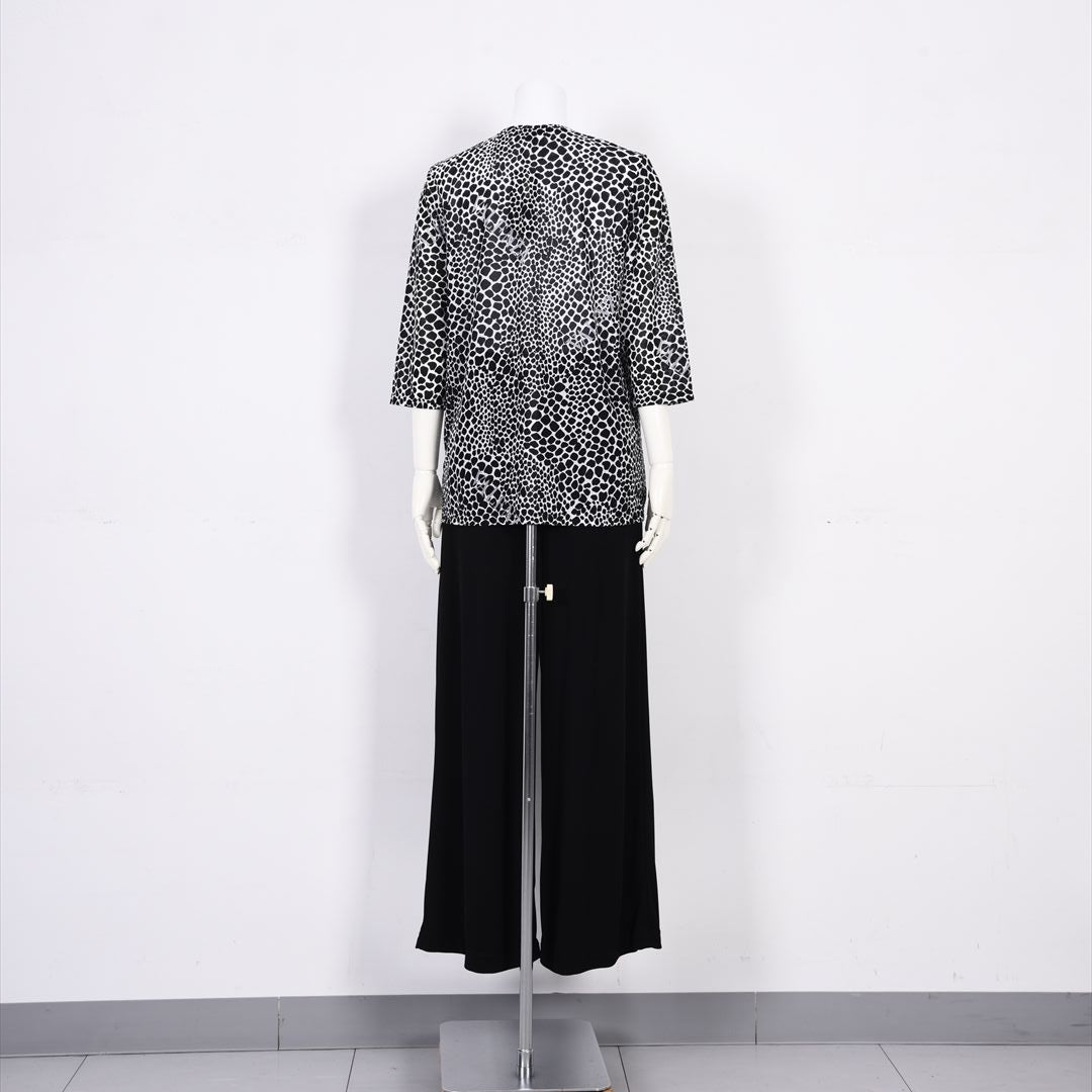 【Lサイズ】【人気シルエット】アニマルプリント　カットソー　VALENZA　5552600