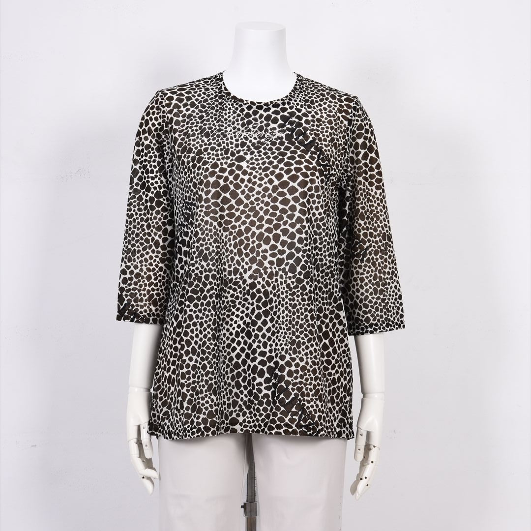 【人気シルエット】アニマルプリント　カットソー　VALENZA　5152600