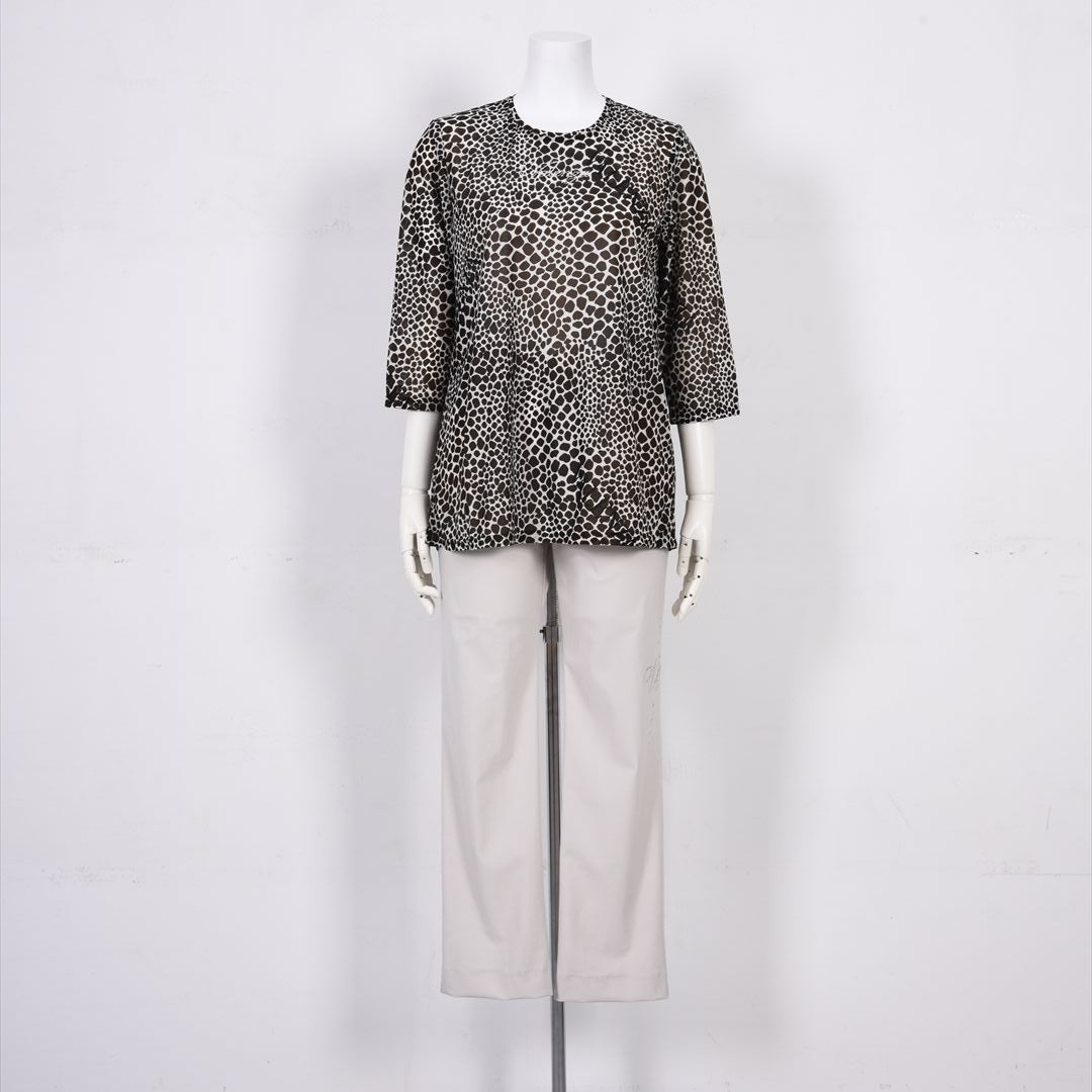 【Lサイズ】【人気シルエット】アニマルプリント　カットソー　VALENZA　5552600