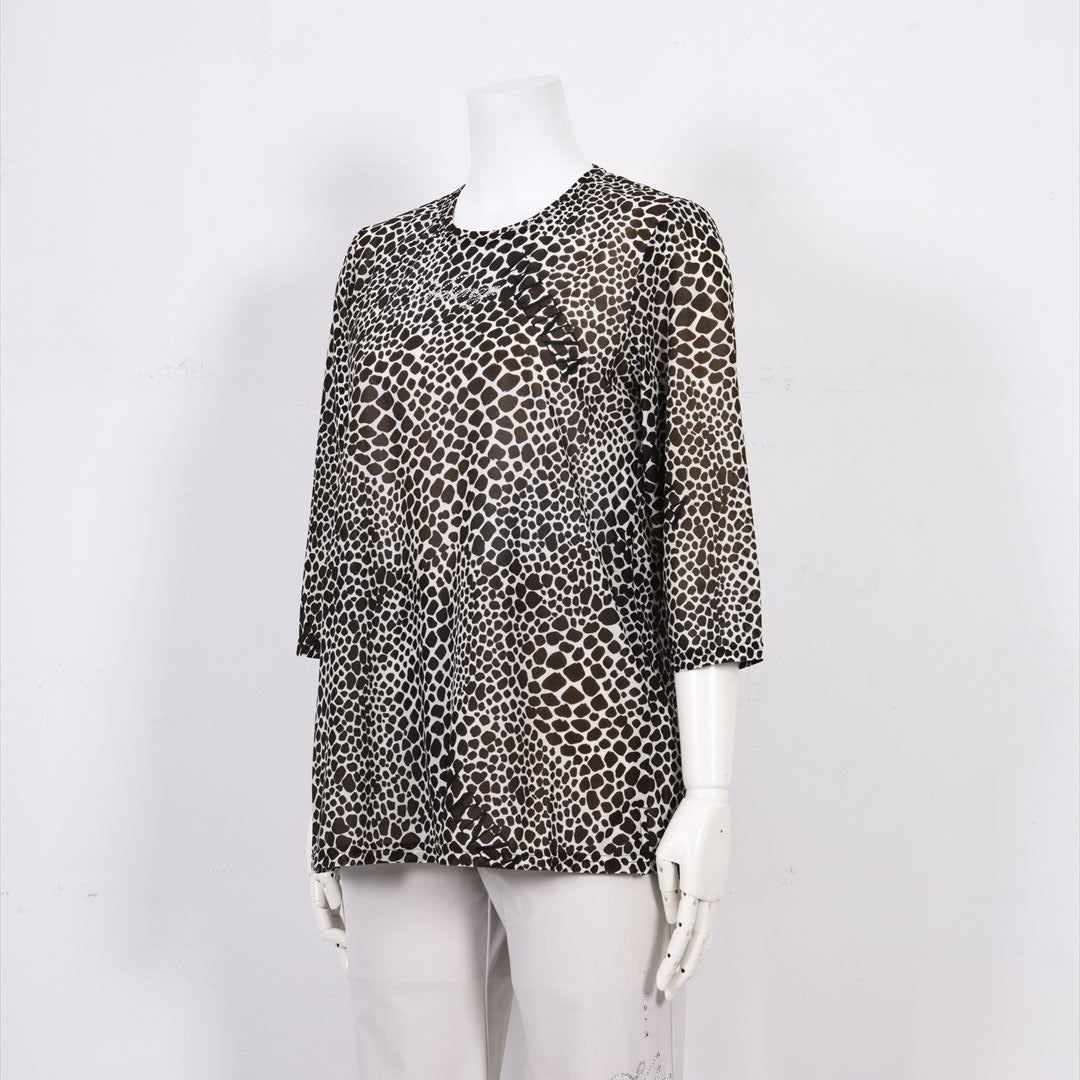 【人気シルエット】アニマルプリント　カットソー　VALENZA　5152600