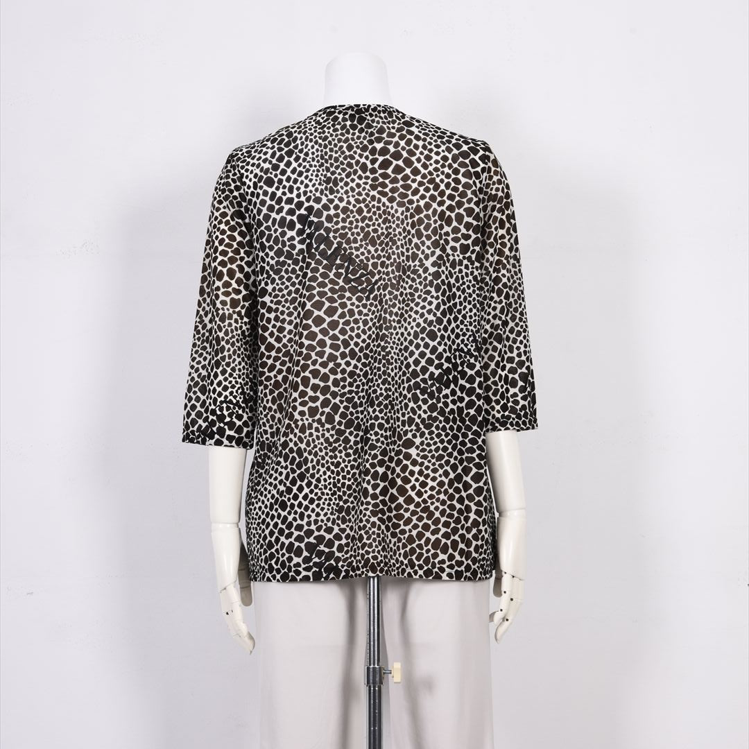 【人気シルエット】アニマルプリント　カットソー　VALENZA　5152600