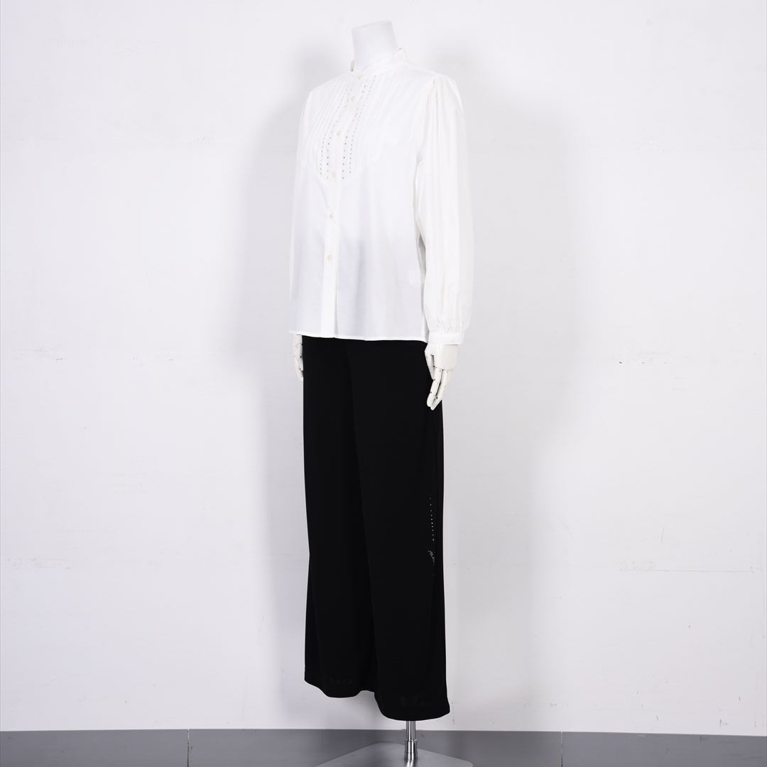 スタンドカラー　ブラウス　VALENZA　5151603