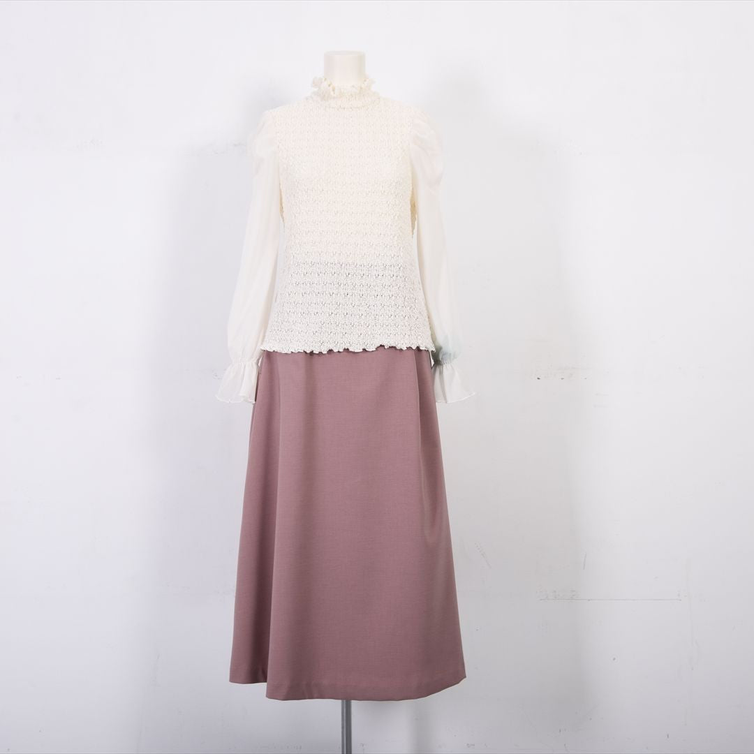 【new】ポコポコレース　ハイネックカットソー　Dear Princess　3052301