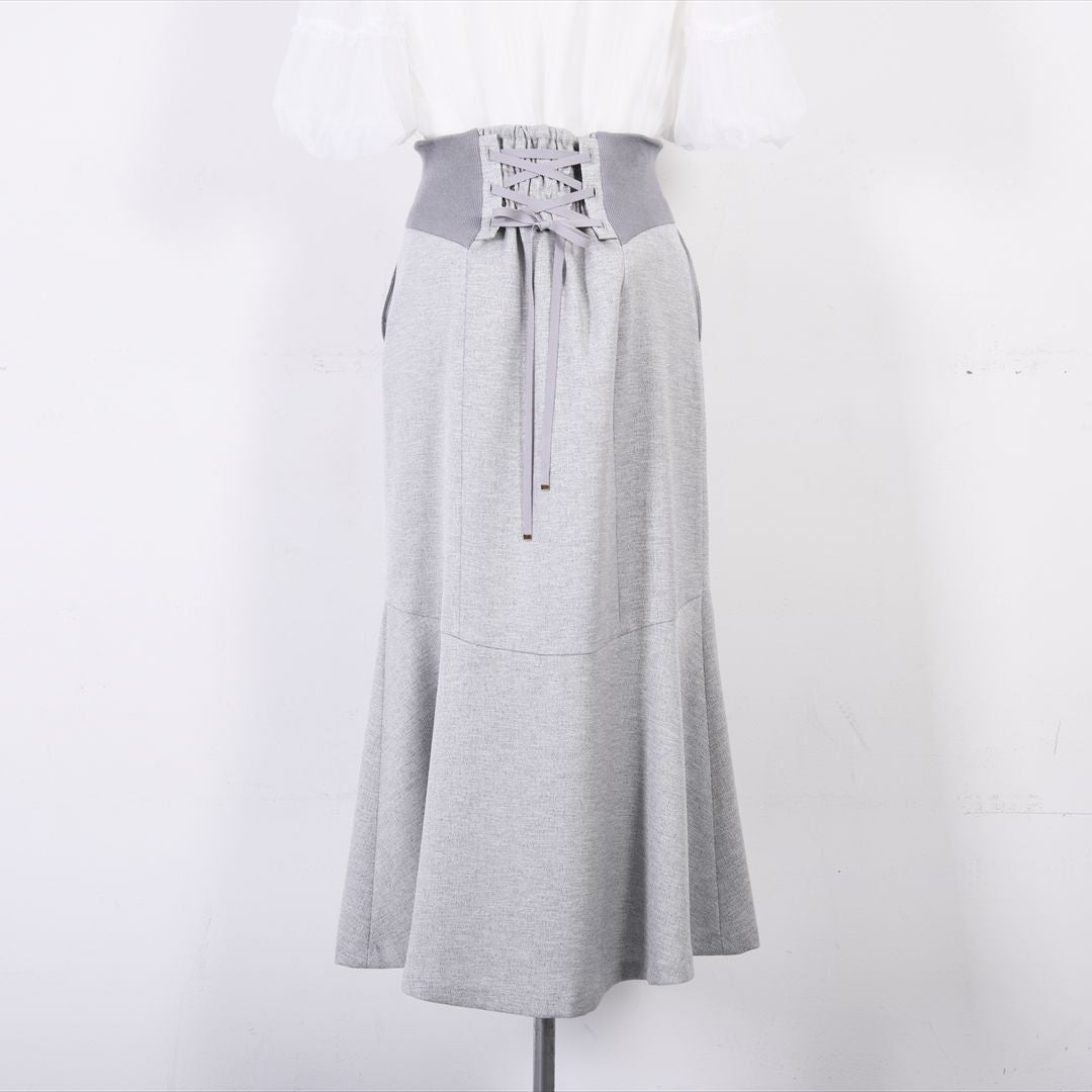 【new】Hemp tone Twill　マーメイドスカート　Dear Princess　3055300