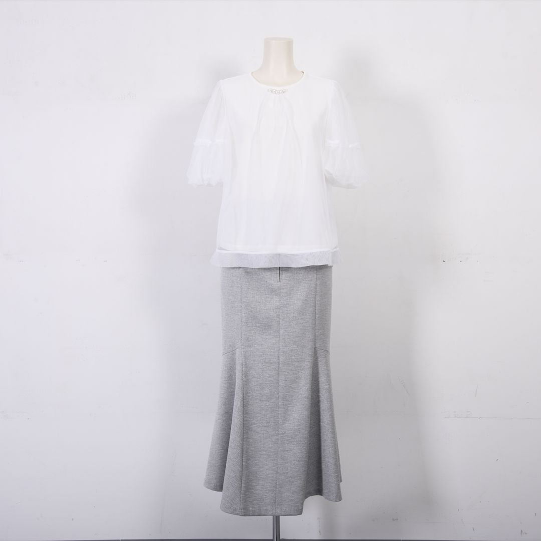 【new】チュール使い　デザインカットソー　Dear Princess　3052302