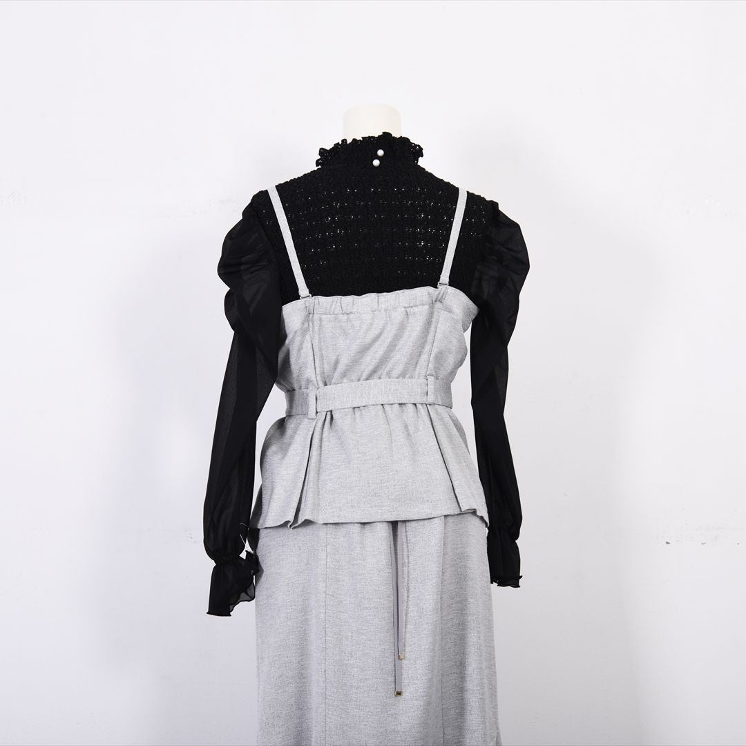 【new】Hemp tone Twill　ビスチェ　Dear Princess　3051301