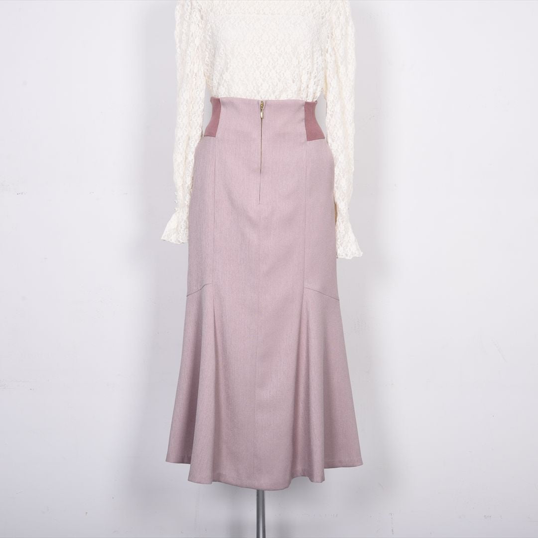 【new】Hemp tone Twill　マーメイドスカート　Dear Princess　3055300
