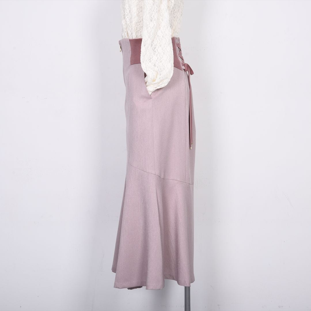 【new】Hemp tone Twill　マーメイドスカート　Dear Princess　3055300