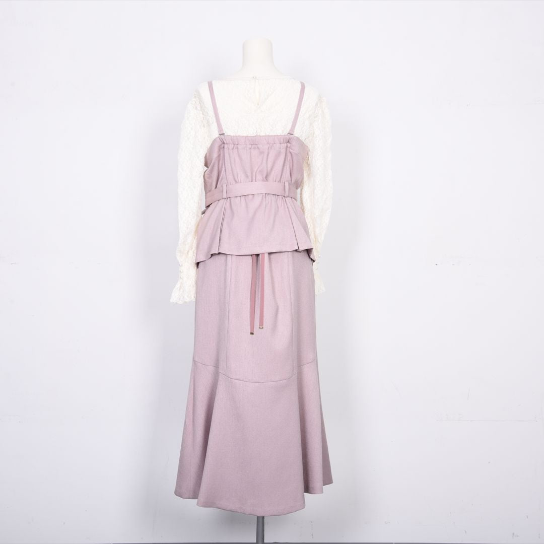 【new】Hemp tone Twill　ビスチェ　Dear Princess　3051301