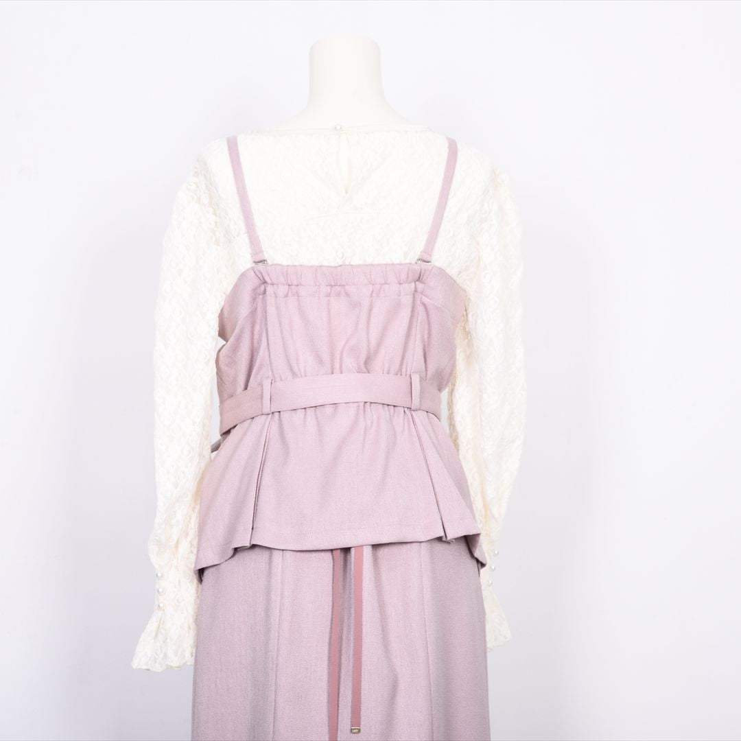 【new】Hemp tone Twill　ビスチェ　Dear Princess　3051301