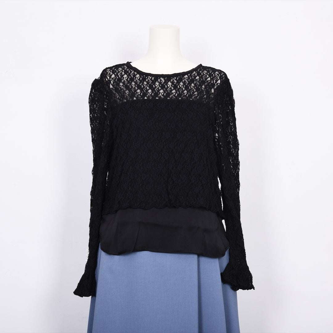 【new】レイヤード風　レーシーカットソー　Dear Princess　3052300