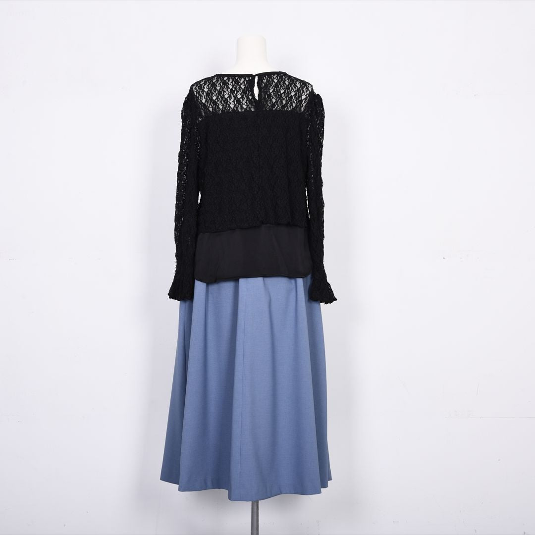 【new】レイヤード風　レーシーカットソー　Dear Princess　3052300