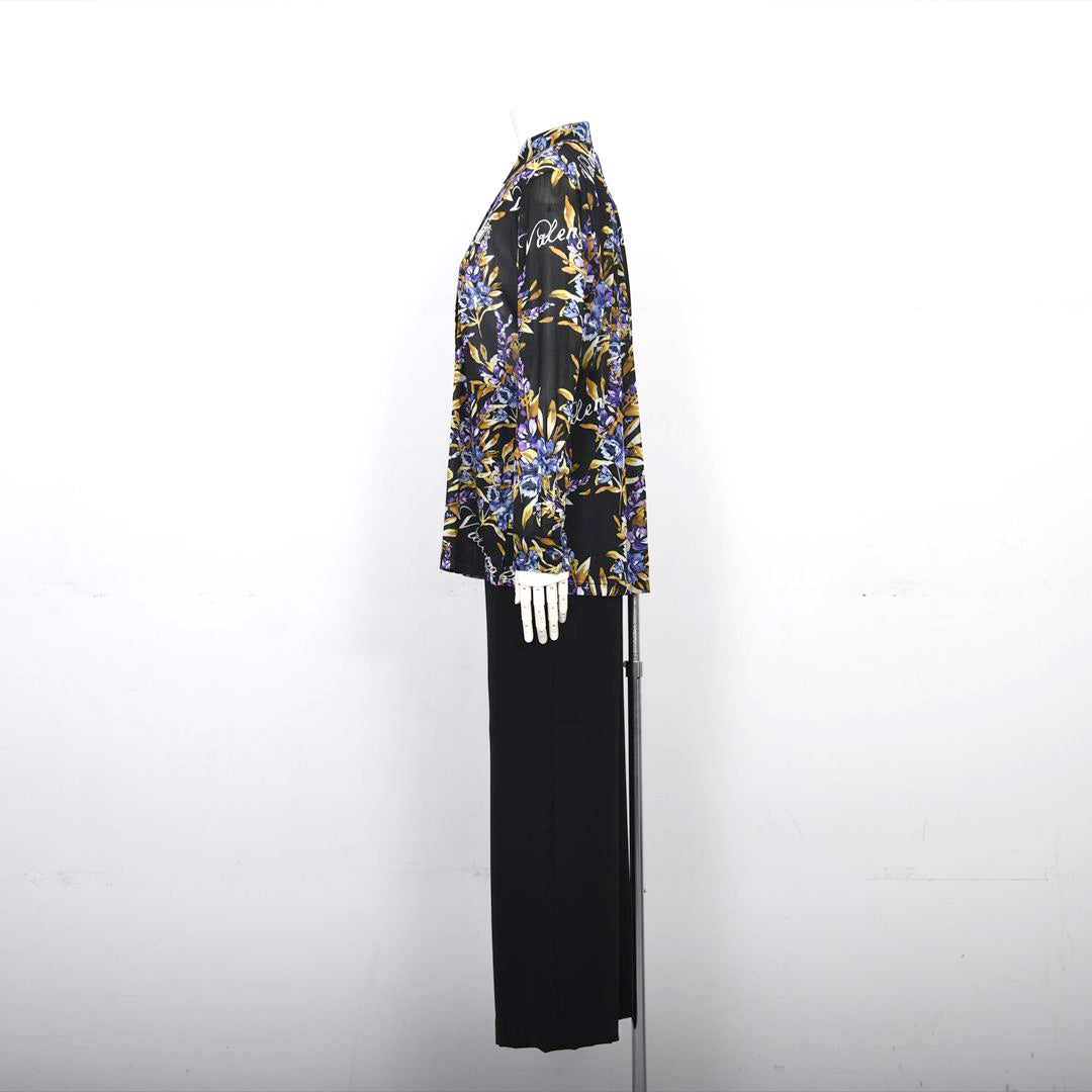 【オリジナルプリント】フラワープリント　ブラウス　VALENZA　5151605