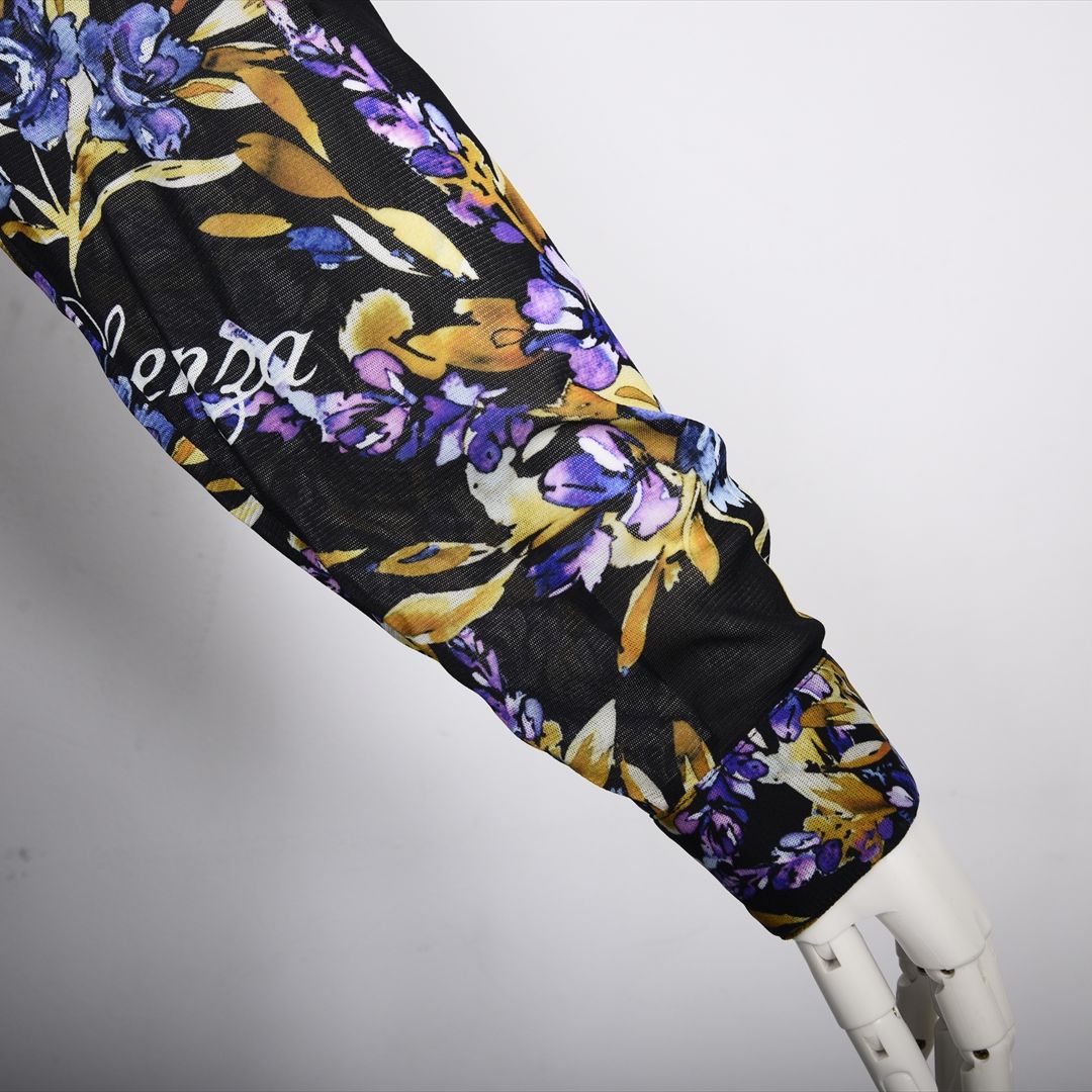 【オリジナルプリント】フラワープリント　ブラウス　VALENZA　5151605