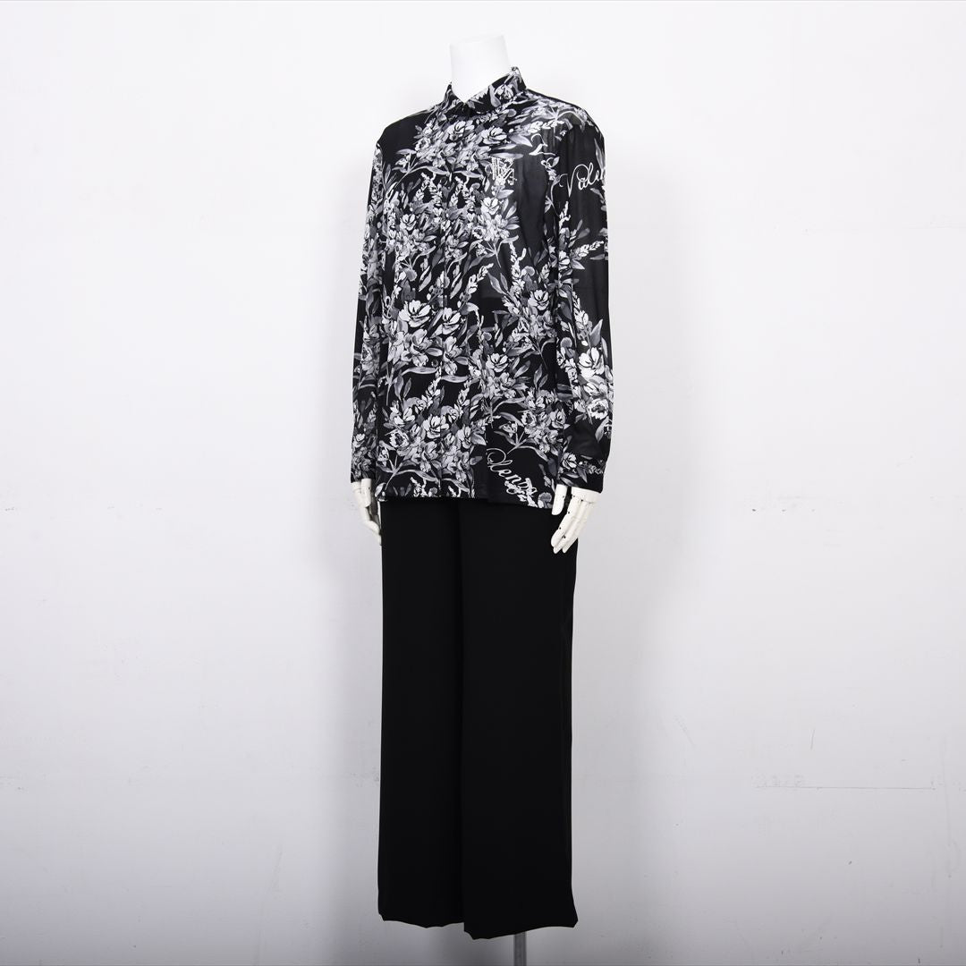 【オリジナルプリント】フラワープリント　ブラウス　VALENZA　5151605