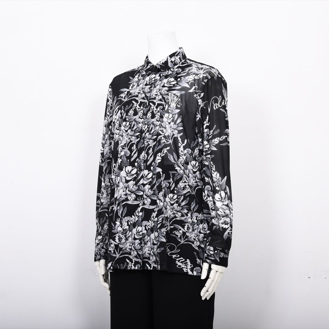 【オリジナルプリント】フラワープリント　ブラウス　VALENZA　5151605