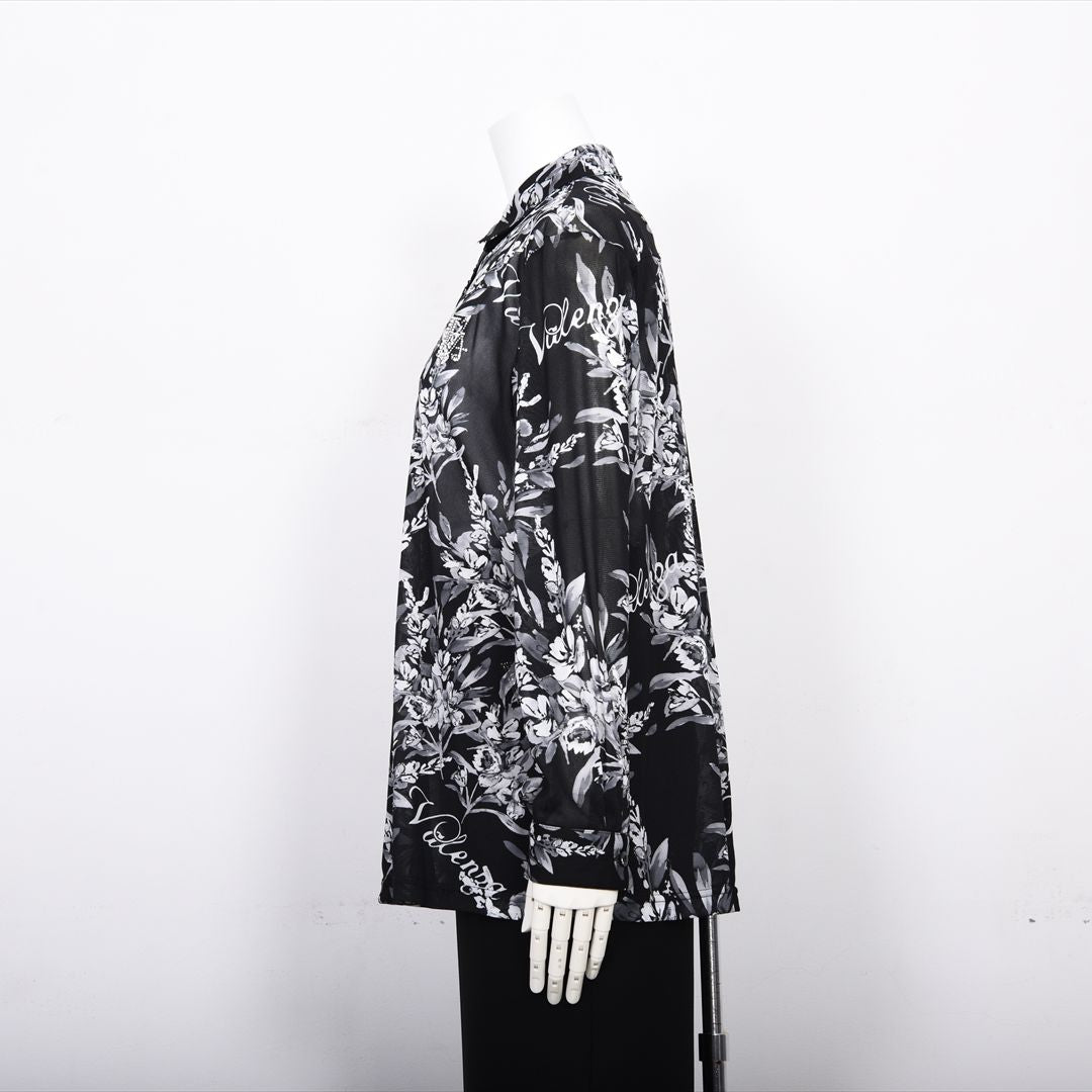 【オリジナルプリント】フラワープリント　ブラウス　VALENZA　5151605