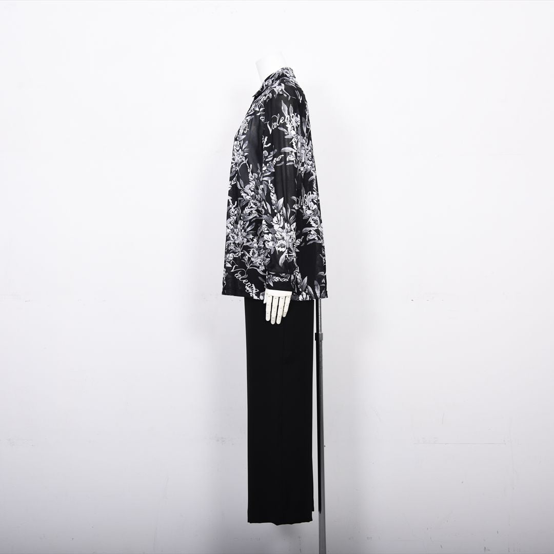 【オリジナルプリント】フラワープリント　ブラウス　VALENZA　5151605