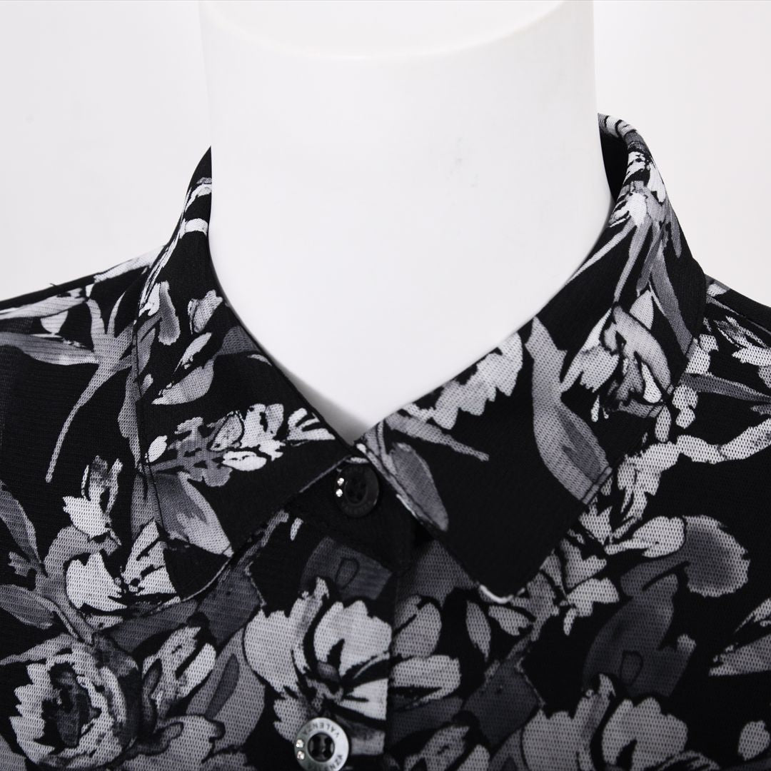 【Lサイズ】【オリジナルプリント】フラワープリント　ブラウス　VALENZA　5551605