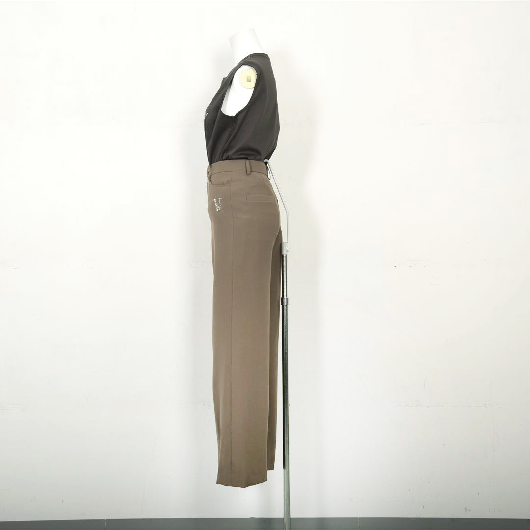 きれいめシルエット　ワイドパンツ　VALENZA F　5256200