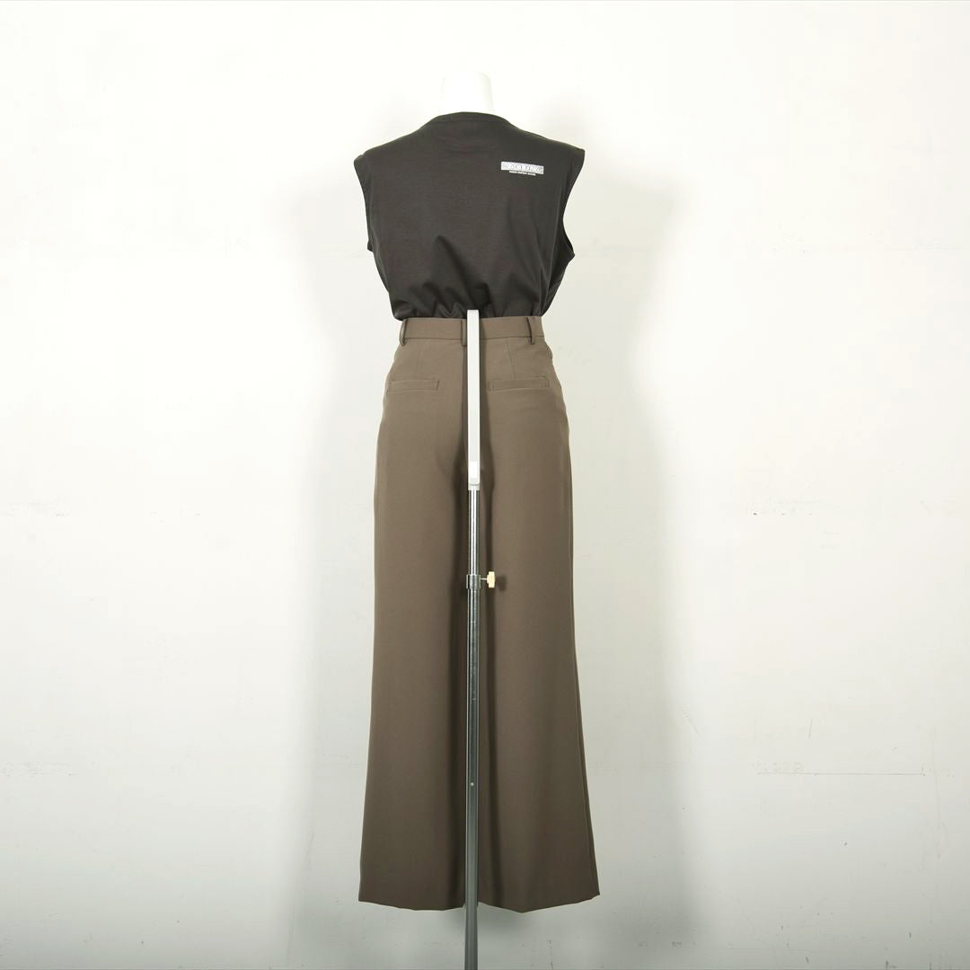 きれいめシルエット　ワイドパンツ　VALENZA F　5256200