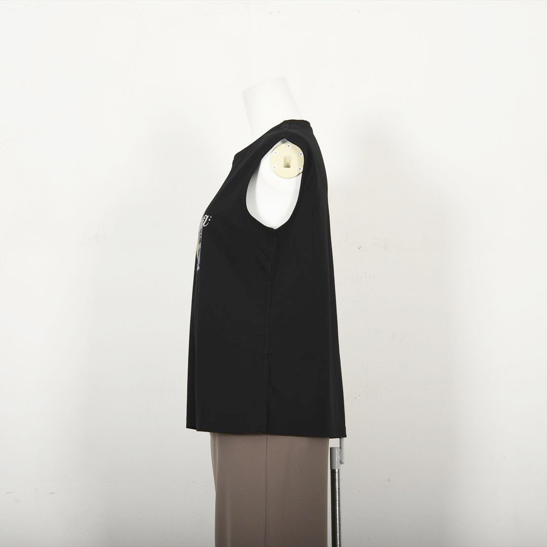 【Lサイズ】【幾何学】ブルズアイプリント　カットソー　VALENZA　5552530