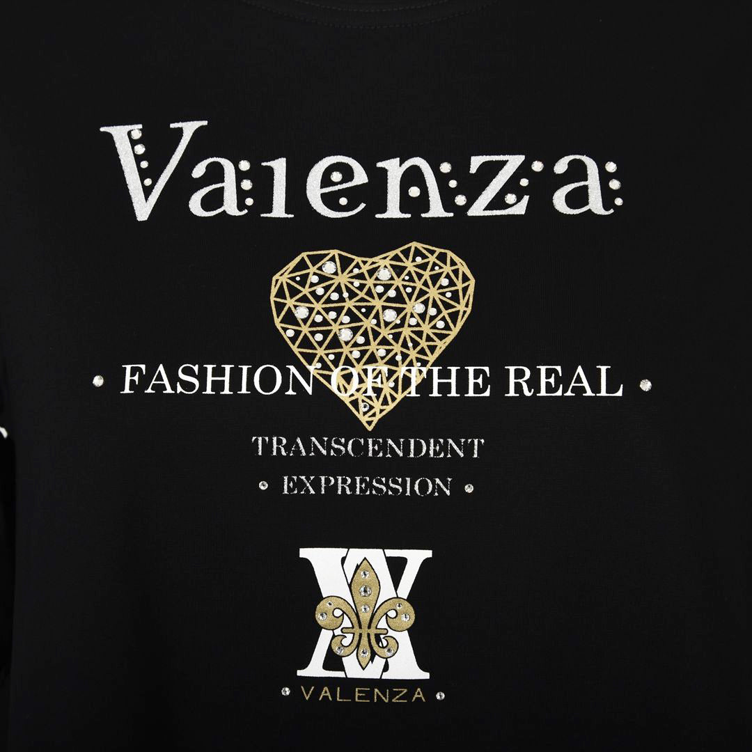 【大人気モチーフ】FORハートモチーフ　カットソー　VALENZA　5152527