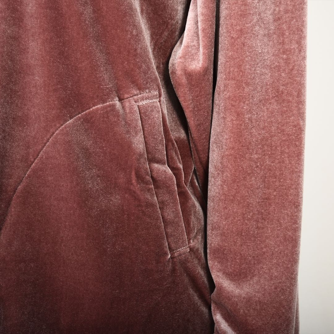 【上品な光沢】フロントモチーフ ストレッチベロアカットソー　VALENZA home　5352304