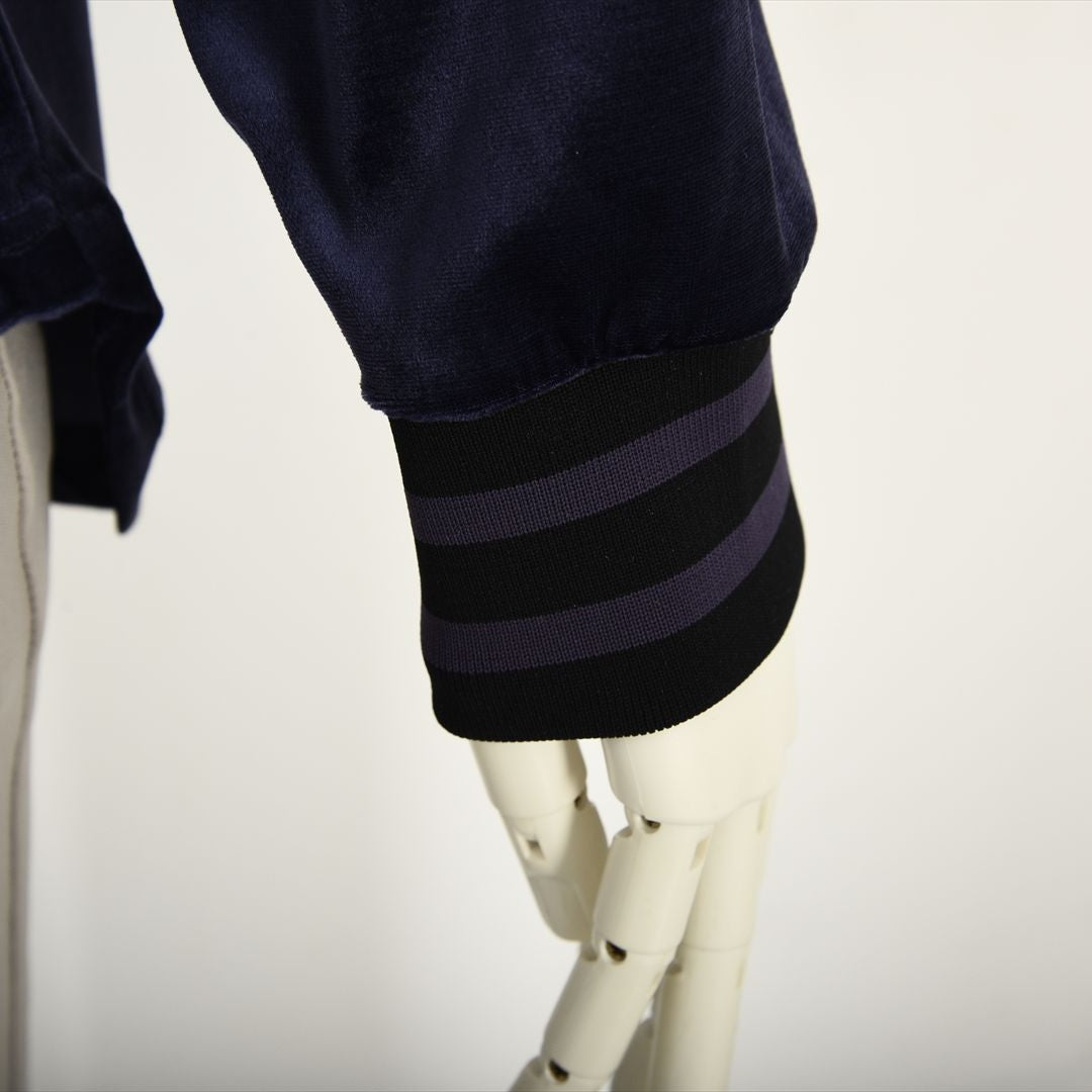 【上品な光沢】フロントモチーフ ストレッチベロアカットソー　VALENZA home　5352304