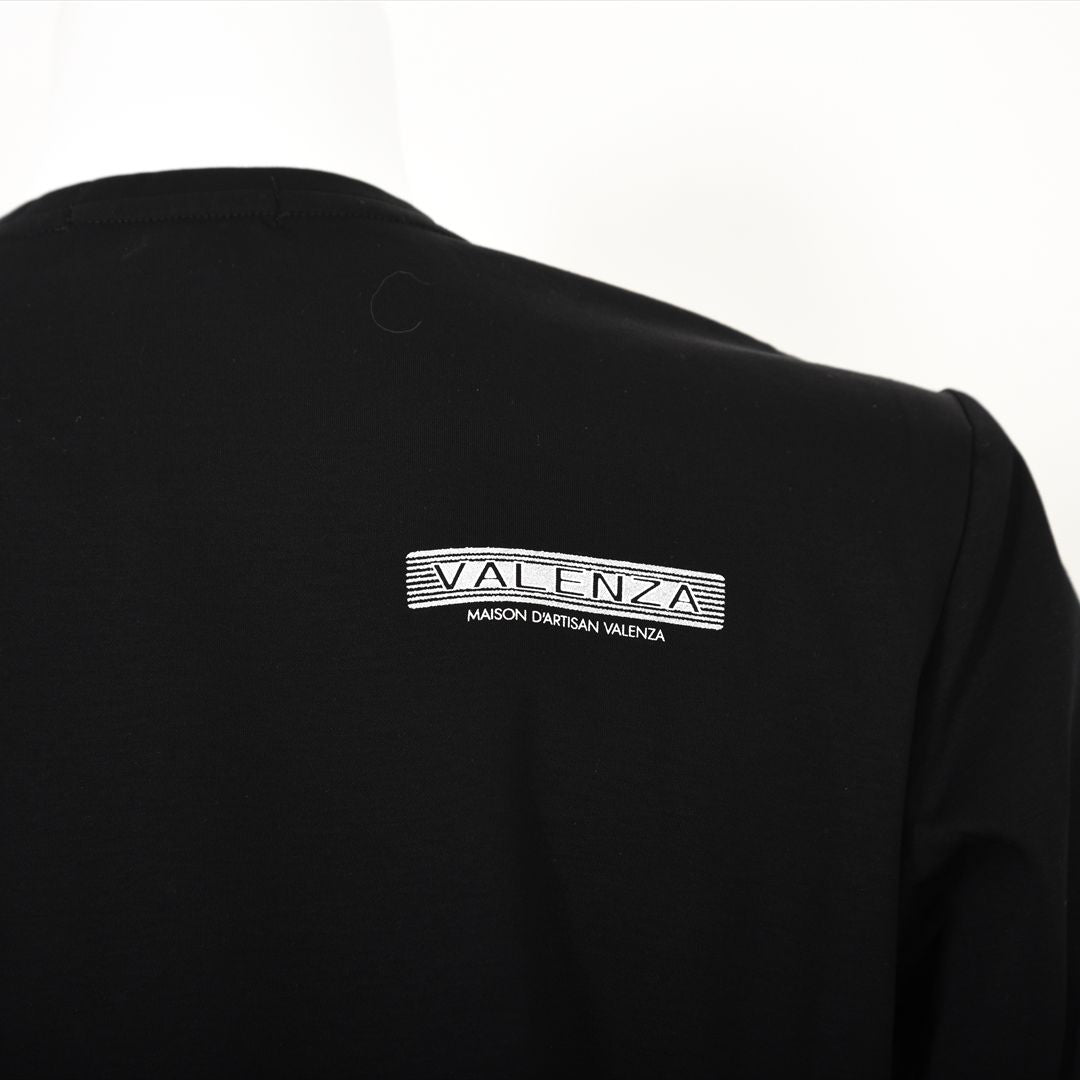 【Lサイズ】幾何学アートプリント　カットソー　VALENZA　5552528