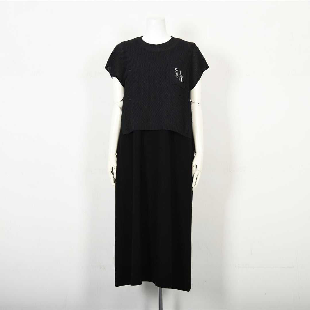 【3way】ニットベスト×ワンピース　セットアップ　VALENZA　5153612