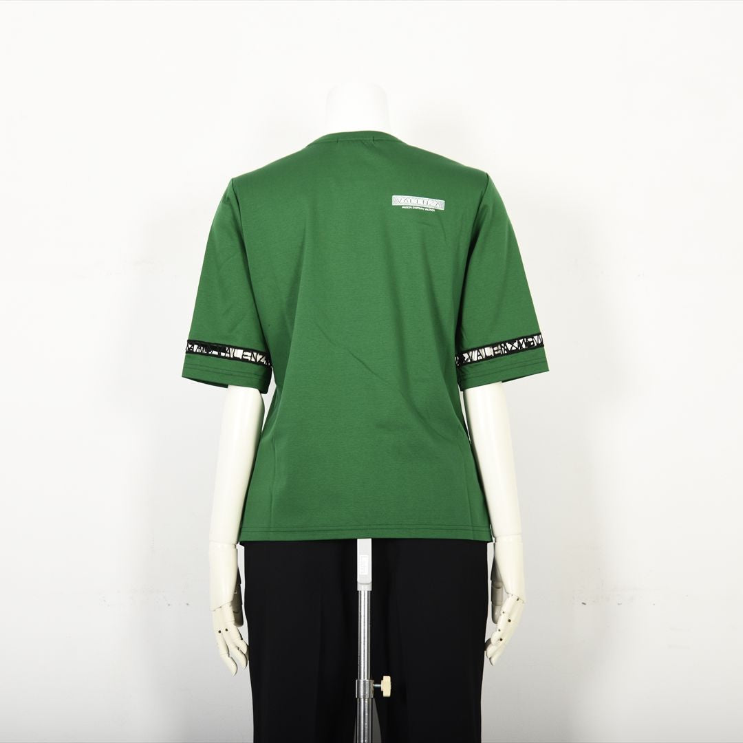 【Lサイズ】幾何学アートプリント　カットソー　VALENZA　5552528