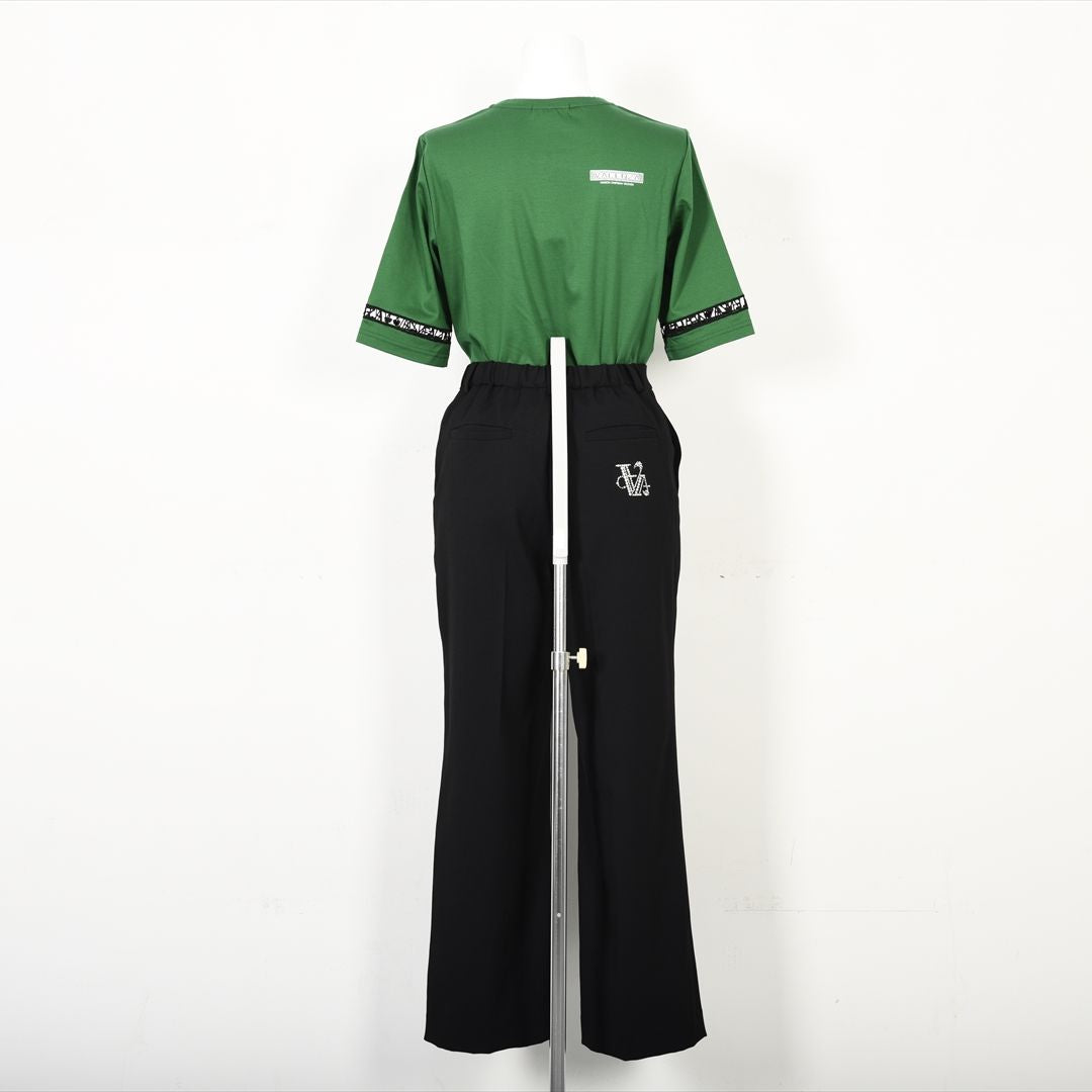 【セットアップ◎】ドライタッチ　ワイドパンツ　VALENZA　5156530