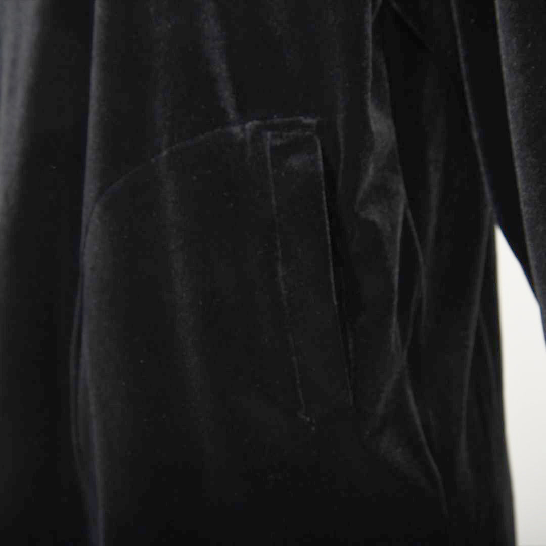 【上品な光沢】フロントモチーフ ストレッチベロアカットソー　VALENZA home　5352304