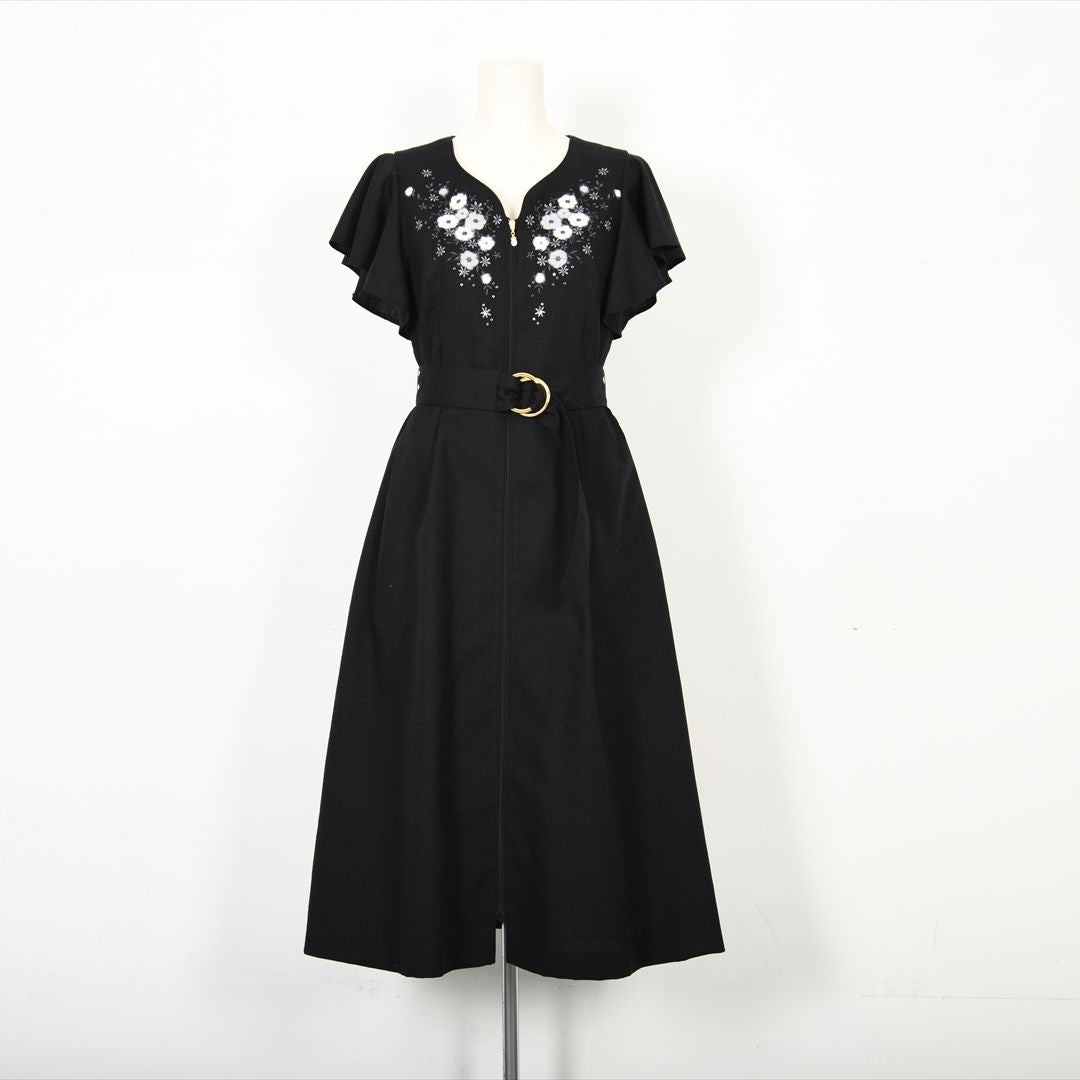 【Prototype】T/Cバニラン 袖フリル刺繍ワンピース　Dear Princess mieux 2049101