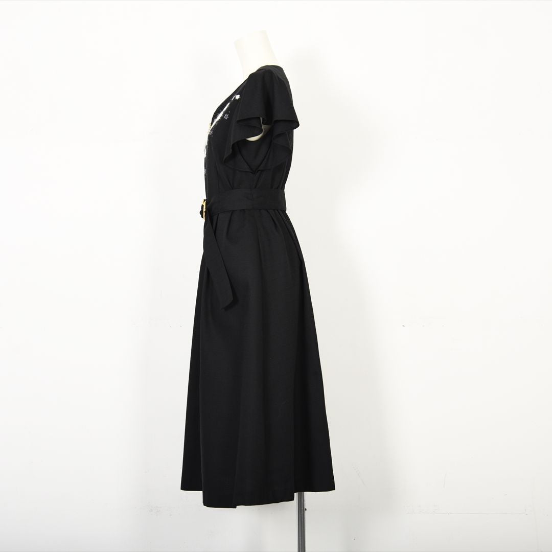 【Prototype】T/Cバニラン 袖フリル刺繍ワンピース　Dear Princess mieux 2049101